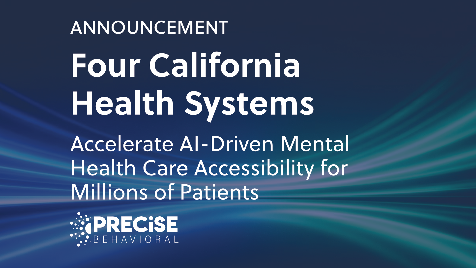 Four California Health Systems
